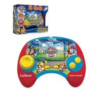 Lexibook, La Pat' Patrulla, Power Console®, Consola de Juegos educativos bilingüe francés/inglés con 100 Actividades, JCG100PAi1, Azul/Rojo
