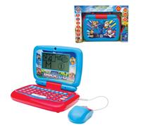 LEXIBOOK, La Patrulla Canina, Ordenador portátil Educativo bilingüe FRANCÉS/INGLÉS, 40 Actividades, Método silábico y lúdico, 3 Historias animadas, Teclado y Ratón realistas, JC398PAi1