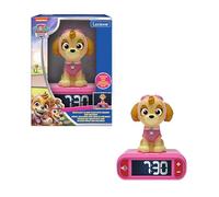 Lexibook, La Patrulla Canina, Reloj Despertador con Luz Nocturna, Sonidos y Melodías, Pantalla LCD Retroiluminada, Luminoso, Snooze, RL800PAG