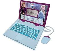 Lexibook, La Reina de Las Nieves, Computadora Educativa Bilingüe FRANCÉS/NEERLANDES, Juguete Niños con 124 Actividades para Aprender, Diversión y Piano, Azul/Violeta, JC598FZi10