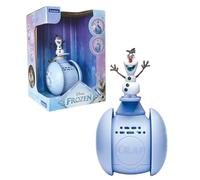 Lexibook, La Reina de Las Nieves, Mi Amigo Surfista Olaf - Olaf equilibrado sobre una Rueda con Efectos Luminosos y sonoros, Azul, ROB01FZ1