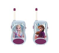 Lexibook, La reina de las nieves, Walkie Talkies 200m, Juego de Comunicación para Niños, 2 canales de Comunicación, Pilas