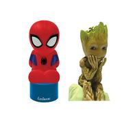 Lexibook Lampara 3D con altavoz diseño Marvel