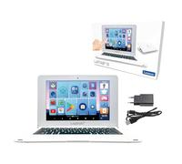 Lexibook LAPTAB 10, Ordenador portátil con Pantalla táctil, para Toda la Familia, Contenido Educativo y Divertido, Funciona con Android, Control Parental, Ultra Delgado y Ligero, LT10FR
