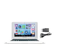 Lexibook LAPTAB® 10, Portátil con Pantalla táctil, Diseñado para Toda la Familia, Contenido Educativo y Divertido, Powered by Android™, Control Parental, Ultra Delgado y Ligero, LT10IT