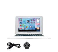 Lexibook LAPTAB® 11 - Ordenador portátil con Pantalla táctil, para Toda la Familia, Contenido Educativo y Divertido, Funciona con Android™, Control Parental, Ultra Delgado y Ligero, LT11ENLXB