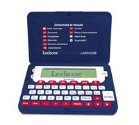 Lexibook- LAROUSSE Diccionario electrónico de Bolsillo francés, definiciones, sinónimos, conjugación, Corrector ortográfico, D860FR, Azul