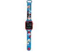 Lexibook Reloj digital Los Pitufos DMW060SF 12 o 24 horas Azul/Rojo