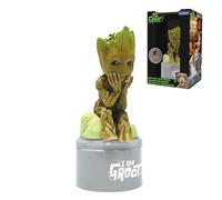 Lexibook, Marvel Guardianes de la Galaxia, Groot Noche con Altavoz para Dormitorio Infantil, luz Suave, Funciona con Pilas, Talla única (NS01GG)
