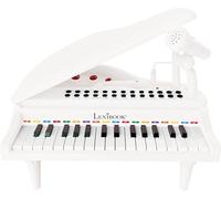 LEXIBOOK Reina de hielo de Disney 2 - Piano de 32 teclas con micrófono para cantar