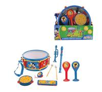 LEXIBOOK, Mickey Mouse Set Musical, K360MCHLXB | 7 instrumentos: tambor, maracas, armónica, flauta, trompeta, pandereta