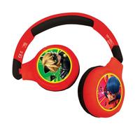 LEXIBOOK, Miraculous, Auriculares Bluetooth, HPBT010MILXB