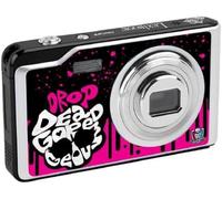 LEXIBOOK Monster High - Cámara Digital de 12 MP con Pantalla de 6.8 cm, Color Negro y Rosa DJ052MH