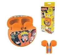 LEXIBOOK, Naruto, Auriculares estéreo inalámbricos, Sonido, micrófono Integrado, Controles sensibles al Tacto, Funda de Carga, Sonido Limitado a 85 dB, HPBT05NALXB