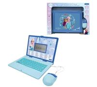 Lexibook Ordenador portátil educativo bilingüe Disney Frozen con pantalla de 6,7", 170 actividades en español e inglés (85 por idioma)