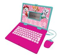 Lexibook Pat' Patrulla, Ordenador Portátil Educativo y Bilingüe en Inglés/Alemán, Juguete para Niños con 124 Actividades Aprender, Jugar Juegos y Música, Rosa, JC598PAGi3LXB