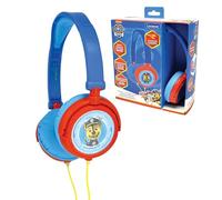 LEXIBOOK- Patrulla Canina-Cascos estéreo con Chase y Marshall, Auriculares con Diadema Ajustable y Plegable HP015PA Paw Patrol, Potencia Apta para niños, Azul/Rojo, Color, Talla única