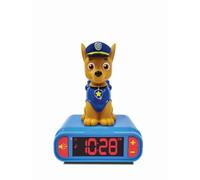 Lexibook Despertador digital RL800PA La Patrulla Canina (Chase) Pantalla LCD y luz de noche Azul/Rojo