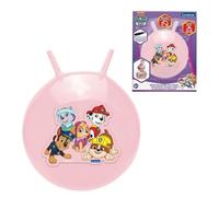 LEXIBOOK, Paw Patrol, Pelota Hinchable con tolva, Bomba Manual incluida, Plásticos Seguros y duraderos, Rosa, BG040PAGLXB