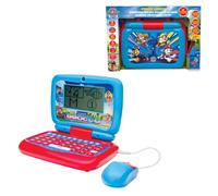 Lexibook, Patrulla Canina, Portátil Educativo, JC398PAi2LXB | Inglés/Español, 40 actividades, método silábico, 3 cuentos, teclado y ratón