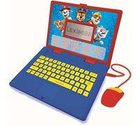 Lexibook Paw Patrol - laptop educativa y bilinge espaol/ingls - Toy for Child Kid (Boys & Girls) 124 Actividades Aprenda Juegos y msica con Chase