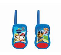 Lexibook, Patrulla Canina, Walkie-Talkies, TW12PA | Alcance 200m/650ft, 2 canales, juego comunicación, clip cinturón, con pilas, azul/rojo