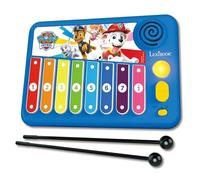LEXIBOOK Patrulla Canina Xylofun Xilófono electrónico y Educativo para niños, Juguete Musical, 8 Teclas, guía de luz, 2 mazos incluidos, Azul, K340PALXB