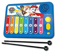 Lexibook, Patrulla Canina Xylofun Xilófono, K340PA | 8 teclas, aprendizaje guiado por luz, 2 baquetas incluidas, juguete musical educativo