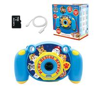 Lexibook, Paw Patrol, cámara Digital Infantil 4 en 1, función Foto y vídeo, Juegos, Tarjeta SD de 32 GB incluida, Azul, DJ080PA
