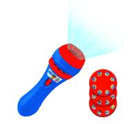 LEXIBOOK, Paw Patrol, Historias proyector, Linterna y proyector con 3 Discos, 24
