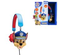 LEXIBOOK, Paw Patrol HP015PA2LXB - Auriculares estéreo Plegables con Cable con limitación de Volumen, Chase, Azul, HP015PA2LXB