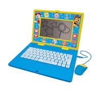 Lexibook, Paw Patrol JC599PAi3 - Portátil bilingüe y educativo alemán/inglés, juguete para niños, 170 actividades para aprender, jugar juegos y música, pantalla grande, azul/amarillo