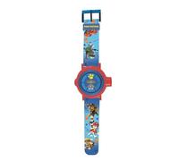 LEXIBOOK Paw Patrol La Patrulla Canina Chase Reloj Correa Ajustable Pantalla Digital con 20 proyecciones de Chase, Marshall, Rocky, Skye, Rubble y Zuma - DMW050PALXB