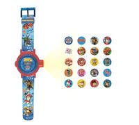 Lexibook Paw Patrol La Patrulla Canina Chase Reloj correa ajustable pantalla digital con 20 proyecciones de Chase, Marshall, Rocky, Skye, Rubble y Zuma - DMW050PA