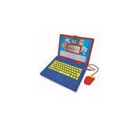 Lexibook Paw Patrol - laptop educativa y bilinge espaol/ingls - Toy for Child Kid (Boys & Girls) 124 Actividades Aprenda Juegos y msica con Chase