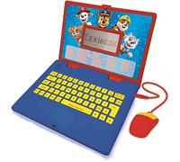 Lexibook La Patrulla Canina - Ordenador Educativo y Bilingüe Español/Inglés - Juguete para niños (Niños y Niñas), 124 Actividades, Aprender, Jugar y Música con Chase y Marshall - Rojo/Azul, JC598PAi2