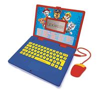 Lexibook Paw Patrol-Portátil Educativo y bilingüe alemán/inglés-Juguete niñas 124 Actividades, aprende a Jugar Juegos y música con Chase Marshall-Rojo/Azul, Color (JC598PAZi3)