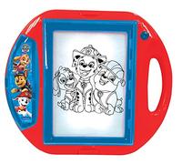 Lexibook Paw Patrol Proyector de Dibujo, 4 Sellos, 10 Plantillas, Pantalla Luminosa, 1 rotulador Incluido, Juguete artístico y Creativo, Rojo/Azul, Color Negro, L