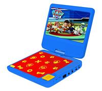 Lexibook La Patrulla Canina Lector DVD Portátil con Pantalla Rotativa con Mando a Distancia y Auriculares 7"