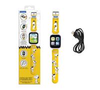 LEXIBOOK, Peanuts, Reloj con Cámara Juegos MP3 Amarillo, DMW070PNLXB | Reloj táctil HD con fotos, vídeo 720p, memoria integrada, carga USB-C y correa ajustable.