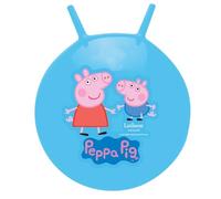 LEXIBOOK, Peppa Pig, Pelota Saltarina Hinchable, BG040PPLXB | Pelota luminosa de color, bomba manual incluida, plástico duradero y seguro, azul