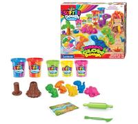 Lexibook Masa para modelar Dino – Fluorescente 7 colores – CRDOUGH11