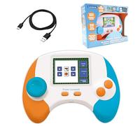 Lexibook, Power Console®, Consola de Juegos Educativos Bilingüe Francés/Inglés con 100 Actividades, JCG100i1LXB