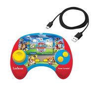 Lexibook, Power Console La Pat' Patrol - Consola de Juegos educativos bilingüe francés/inglés con 100 Actividades, JCG100PAi1LXB