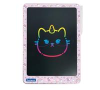LEXIBOOK, Power Draw®, Pizarra de Dibujo electrónica con lápiz Incluido, Gran Pantalla LCD de Tinta electrónica de 14’, Borrado Infinito, Batería de 10,000 Horas de duración, Rosa, CRT14GLXB