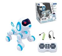 Lexibook Power Puppy® Jr - Mi pequeño Perro Robot con Mando a Distancia para Entrenar - Perro Robot con Sonidos, música, Efectos de luz, Juguete para niños y niñas - PUP01LXB