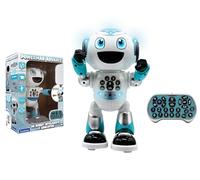 LEXIBOOK Powerman Advance-Robot de Control Remoto, Juguete Interactivo niños, Camina, Baila, Toca música, Hace y Cuenta Historias, concursos educativos, Stem programable
