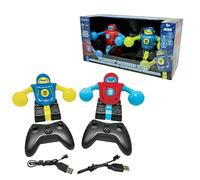 Lexibook, Powerman® Gladiators Eject, Robots de Batalla teledirigidos, Modo de Combate Duelo, Efectos de luz y Sonido, Azul/Rojo, ROBDUO2