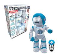 Lexibook, Powerman Kid ROB90DE Robot éducatif et bilingue allemand/Anglais, jouet chantant parlant, dansant, jouet Stem programmable pour créer Des histoires