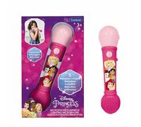 LEXIBOOK, Princesas Disney Micrófono Luminoso, MIC80DPLXB